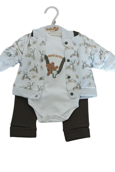 Детский трехколесный велосипедный костюм с рисунком - BABYIM