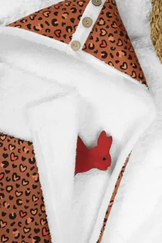 Детский внешний спальный мешок Fluffy Battaniye Bb-501-Коричневый - Modazone (1)