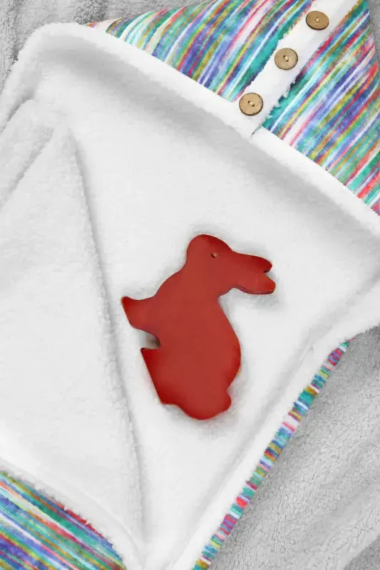 Детский внешний спальный мешок Fluffy Blanket Bb-504-зеленый - 2