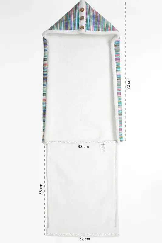 Детский внешний спальный мешок Fluffy Blanket Bb-504-зеленый - 3