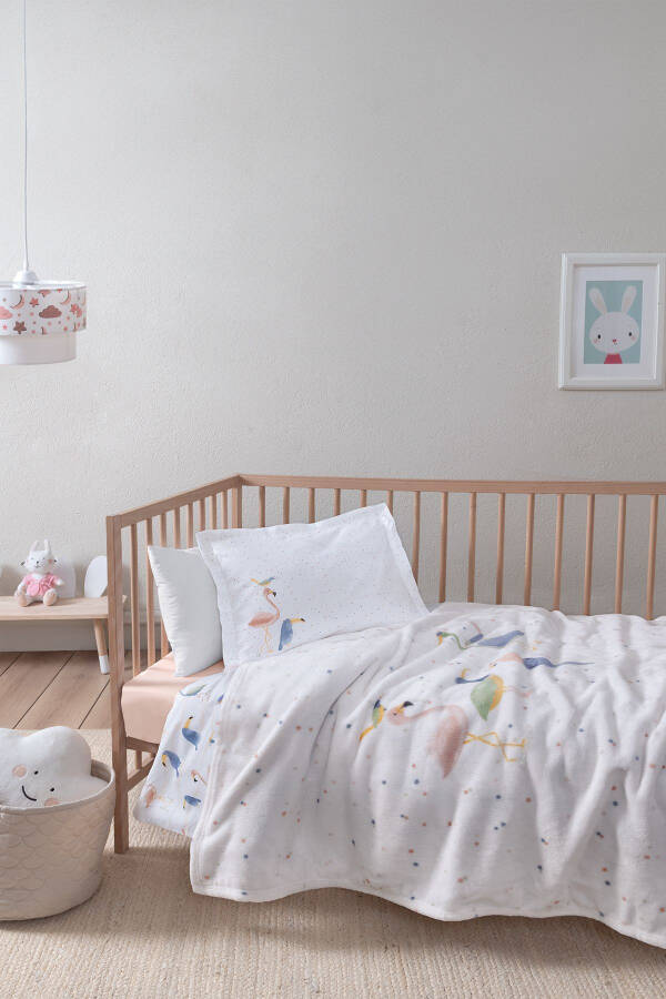 Nuala Wellsof Bebek Battaniyesi - Nil Yeşili - 1