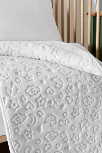 Детское одеяло - серый - ÖZDILEK (1)