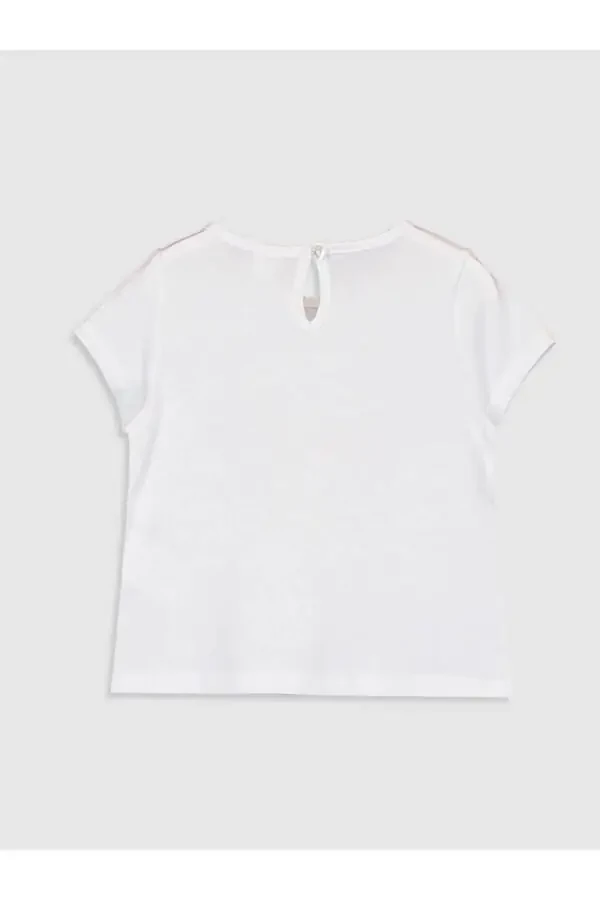 Девочка Белая Футболка - 2