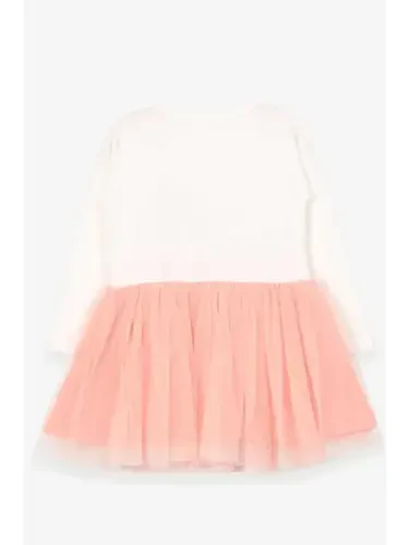 Девочка, платье с длинными рукавами, принт, экрю (1,5 года)-экрю - LC WAIKIKI (1)