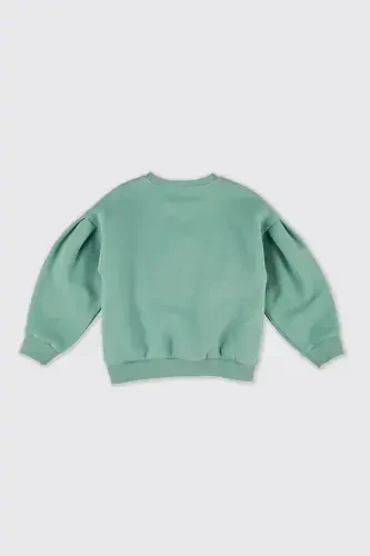 Девочка Зеленый Свитшот - PANÇO (1)