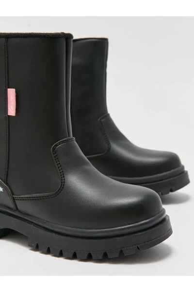 Девочкие ботинки LCW STEPS из блестящей кожи - LC WAIKIKI (1)