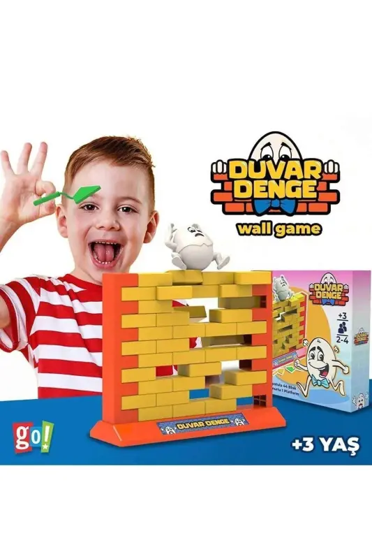 Devor o'yini Devor muvozanat o'yini O'quv stol o'yini - GO TOYS