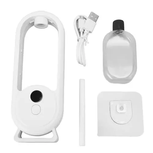 Devorga O'rnatilgan Efir Moyi Diffuzori, Aqlli Sovuq Havo Texnologiyasi Aromaterapiya Diffuzori 5 Darajali Raqamli Displey Nazorati Purkagich Simsiz Ko'chma Uy, Katta Xona, Ofis, Avtomobil Uchun - 7