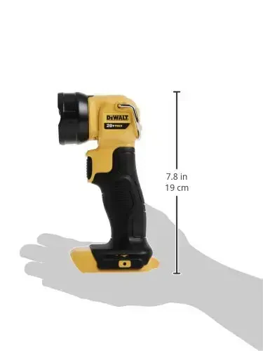 DEWALT 20V MAX* LED Ishchi chiroq/ фонарик (DCL040) - 3
