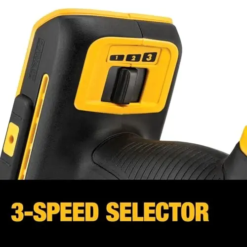 DEWALT 20V Max XR Oscillating Multi-Tool, Variable Speed, Tool Only (DCS356B) - 5