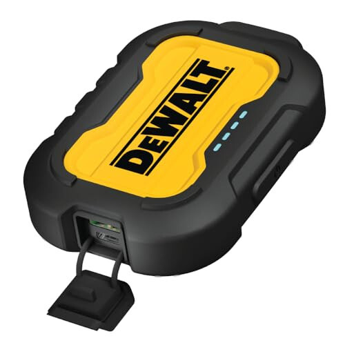 DEWALT Taşınabilir Şarj Cihazı, Güç Bankası, 10.000 mAh Pil Paketi, iPhone 15/15 Plus/15 Pro/15 Pro Max, iPhone 14/13, Samsung Galaxy İçin USB-C Bağlantı Noktası ile - 1