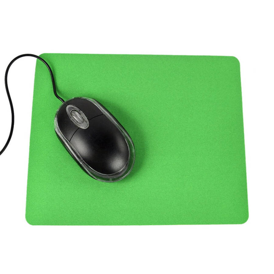 Deyuer 21.5 x 17.5cm Gaming PC Laptop Mouse Pad Anti-Slip Rectangle Mat, Blue - 11