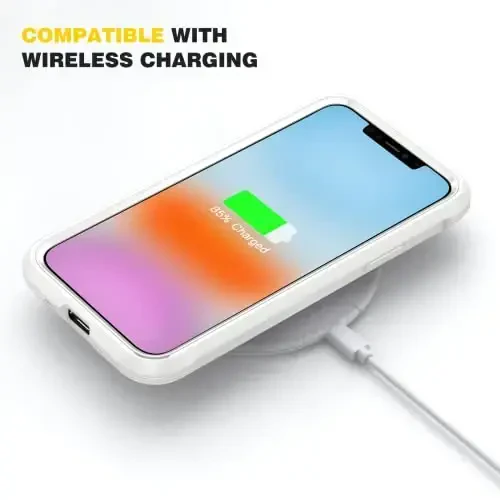 Diaclara iPhone 11 uchun mos keladigan g'ilof, to'liq korpusli, o'rnatilgan sensorli tirnalishga qarshi ekran himoyachisi, yumshoq TPU bamperli g'ilof iPhone 11 6.1