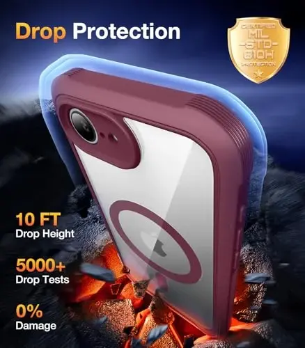 Diaclara Magnetic for iPhone 17e Case & iPhone 16e Case 6.1