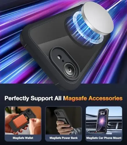 Diaclara Magnetic for iPhone 17e Case & iPhone 16e Case 6.1