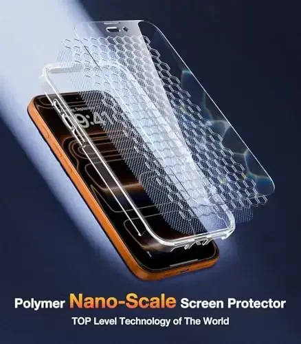 Diaclara Magnetic Designed for iPhone 17 Pro Max Case Full Body Bumper, [MagSafe bilan mos], Harbiy tomchidan himoya qopqog'i, o'rnatilgan sensorli tirnalishga qarshi ekran himoyachisi, shaffof - 6