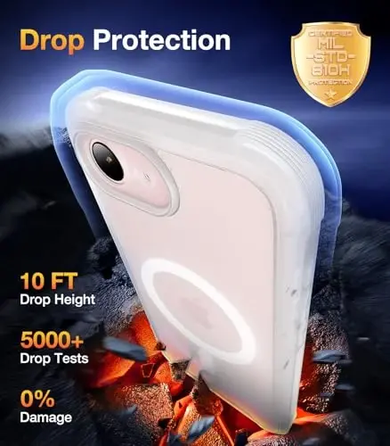 Diaclara Magnetic for iPhone 17e Case & iPhone 16e Case 6.1