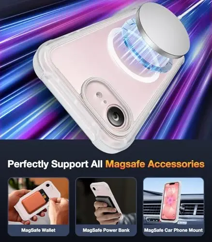 Diaclara Magnetic for iPhone 17e Case & iPhone 16e Case 6.1