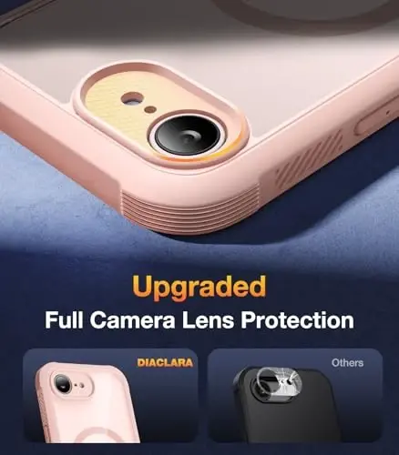 Diaclara Magnetic for iPhone 17e Case & iPhone 16e Case 6.1