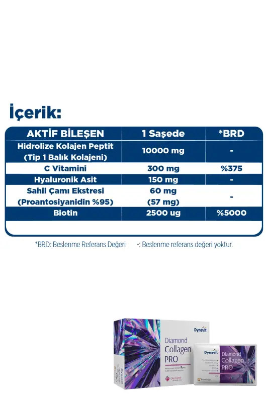 Diamond Collagen Pro 30 Saşe - 6