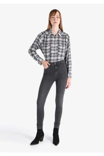 Skinny Fit Kadın Siyah Jean Pantolon - ELLAR WASH - COLIN'S (1)