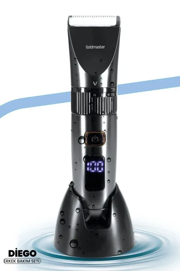 Diego Gm9103 10in1 Islak Kuru Şarjlı Saç Kesme Makinesi - 26