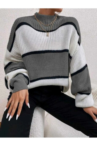 Dier Moda Ayollar uchun chiziqli Oversize ko'ylagi - 4