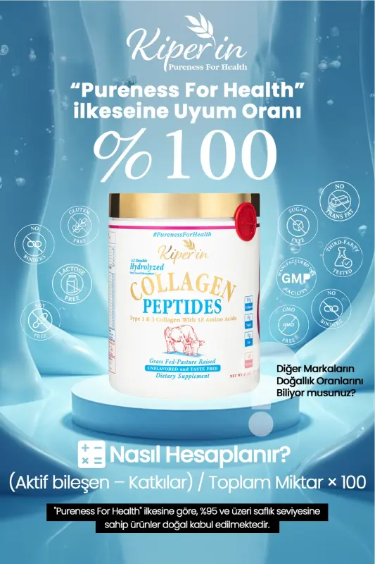 Dietary Supplement Containing 100% Pure and Natural High Bioactive Double Hydrolyzed Collagen Peptides (50 days) - 7