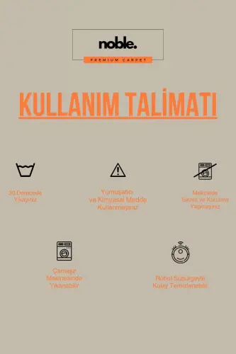 Digital Bosma Lazer Kesish Triko 3 Ölçamli Dekorativ Yuviladigan Dumaloq Oshxona Gilami Koridor Gilami-RAngli - 3