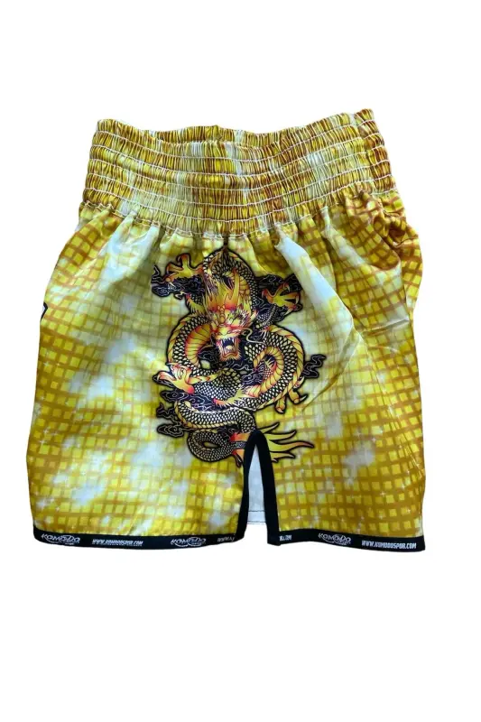 DIGITAL MAXSUS DIZAYN KICK BOKS SHORTS-OLTIN - 2