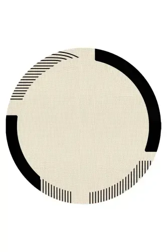 Digital Non-Slip Washable Jute Look Living Room Carpet Kitchen Carpet Balcony Carpet Runner Home Decor-Anthracite - DECOMIA HOME (1)