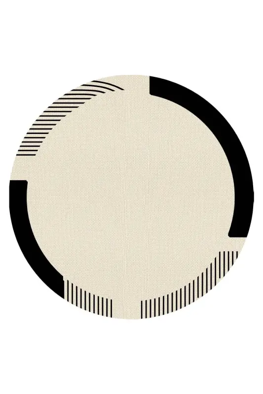 Digital Non-Slip Washable Jute Look Living Room Carpet Kitchen Carpet Balcony Carpet Runner Home Decor-Anthracite - 2