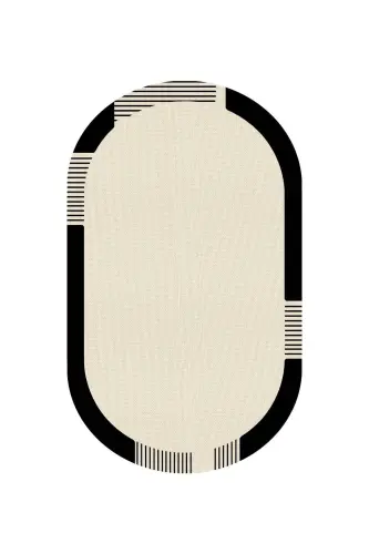 Digital Non-Slip Washable Jute Look Living Room Carpet Kitchen Rug Balcony Rug Runner Home Decor-Cream - DECOMIA HOME (1)