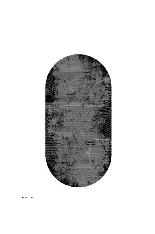 Digital Non-Slip Washable Modern Living Room Rug Kitchen Rug Corridor Rug Oval Rug Runner-d1185 - 10