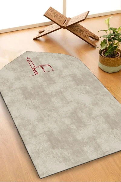 Digital Print Prayer Mat Double Prayer Mat Kaaba Pattern Prayer Mat Dowry Prayer Mat - 3