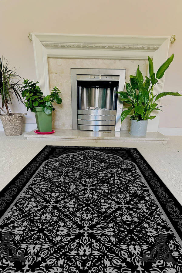 Digital Printed Anti-slip Base Washable Souvenir Heirloom Prayer Rug - 4