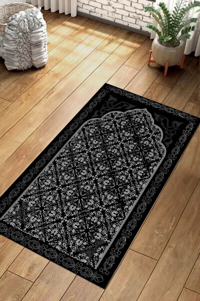 Digital Printed Anti-slip Base Washable Souvenir Heirloom Prayer Rug - 6