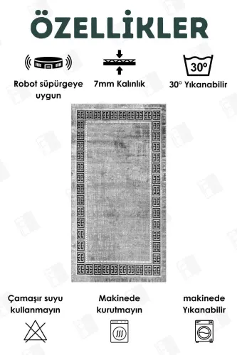 Digital Printed Four Season Washable Non-Slip Base Children's Carpet, Rug, Kitchen And Living Room Carpet - 3