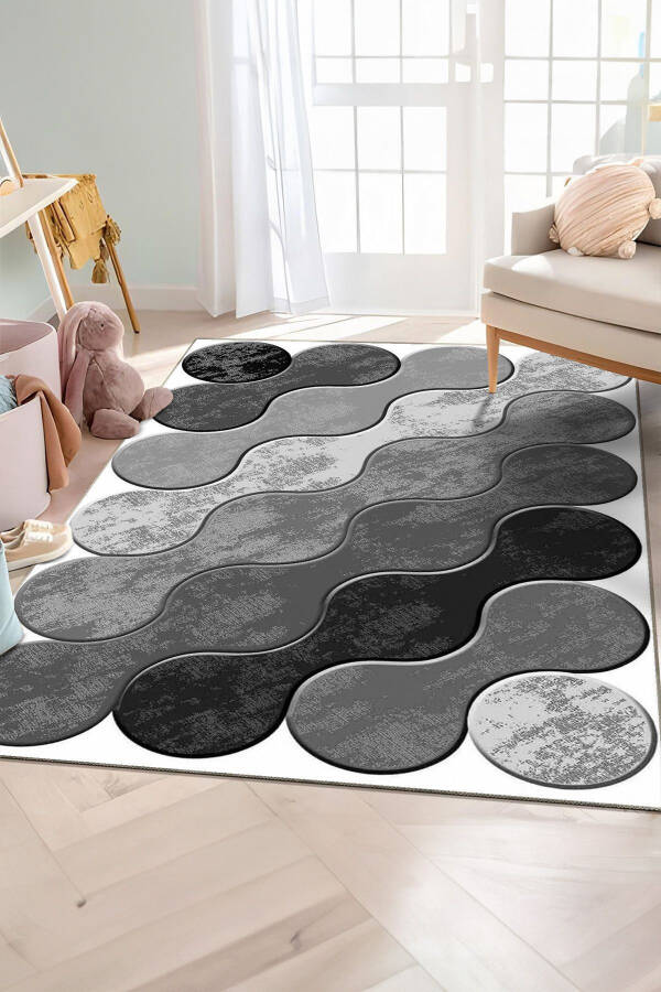 Digital Printed Four Season Washable Non-Slip Base Children's Carpet, Runner, Kitchen And Living Room Rug - 16