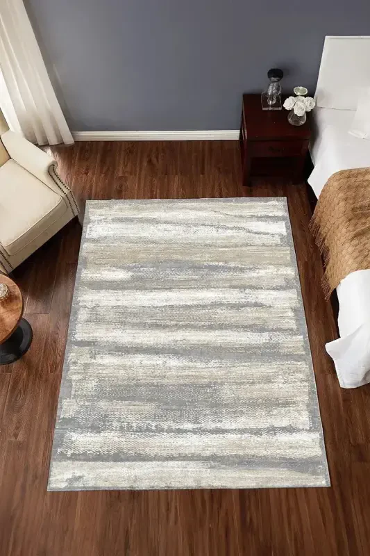 Digital Printed Four Seasons Washable Non-Slip Base Children's Carpet, Runner, Kitchen and Living Room Carpet (6)-beige - 1