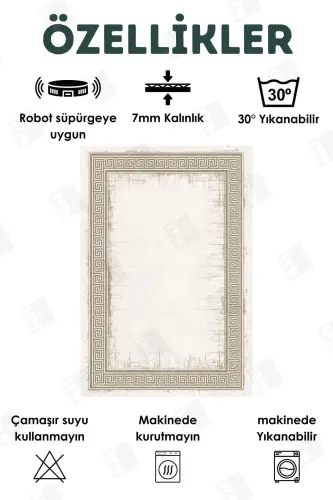 Digital Printed Four Seasons Washable Non-Slip Base Children's Rug, Runner, Kitchen and Living Room Rug (16)-labyrinth - 8