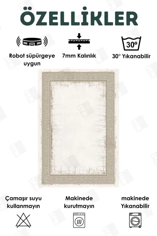 Digital Printed Four Seasons Washable Non-Slip Base Children's Rug, Runner, Kitchen and Living Room Rug (16)-labyrinth - 3