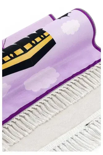 Digital Printed Kids Prayer Mat - Rowing Cable - 44 X 78 Cm - 4