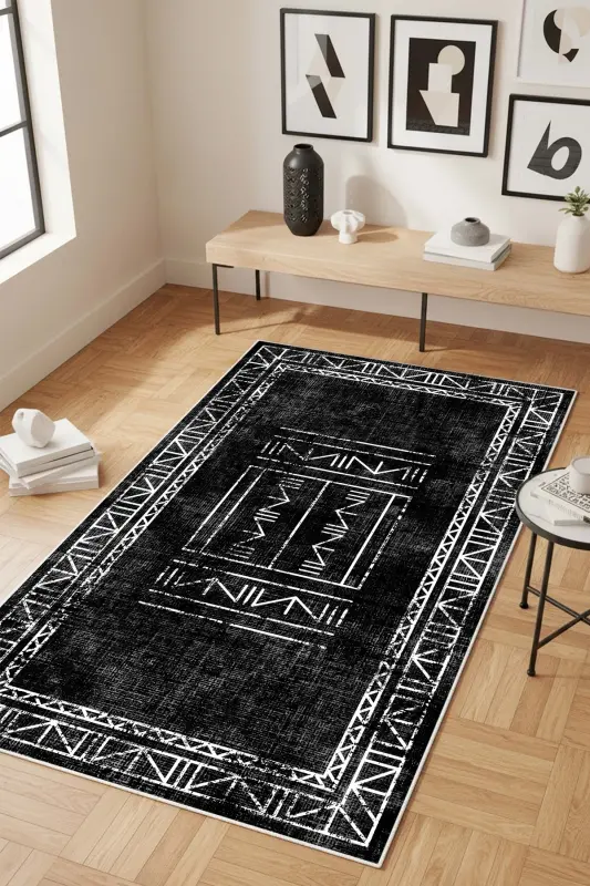 Digital Printed Washable Anti-Slip Bottom Living Room Carpet Kitchen Runner And Bathroom Mat - 2