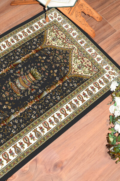 Digital Printed Washable Classic Patterned Prayer Rug 70x130 - 2