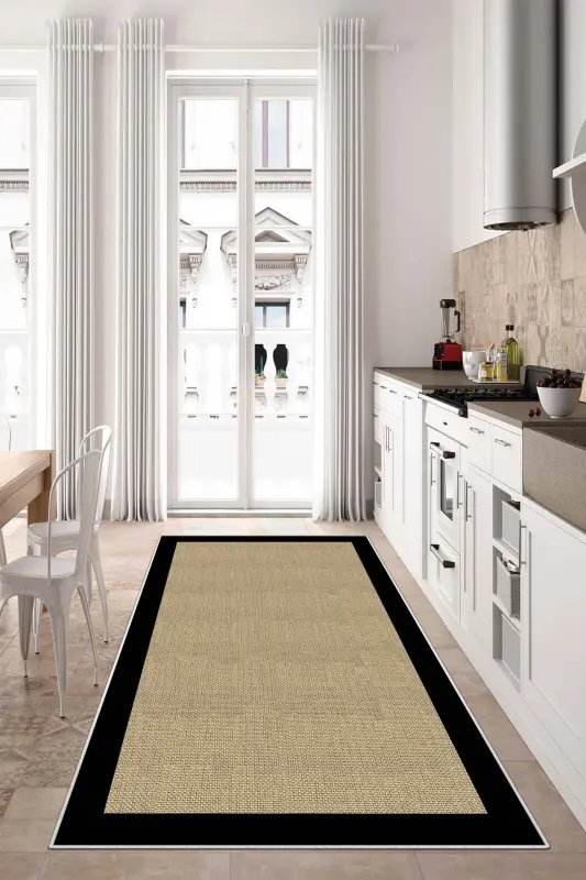 Digital Printed Washable Non-Slip Floor Rug Kitchen Rug Corridor Rug - 4