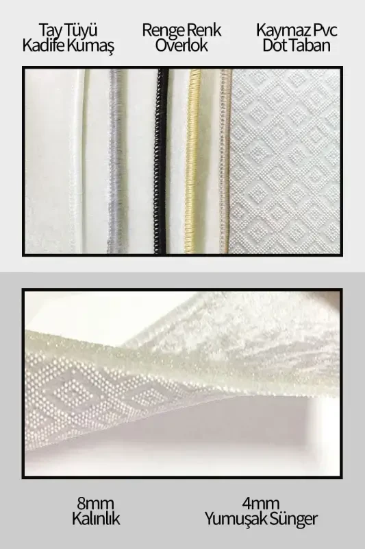 Digital Printing Washable Non-Slip Base Decorative Living Room Kitchen Rug Runner-COLORFUL - 3