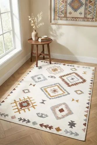 Digital Printing Washable Non-Slip Base Kitchen Carpet Living Room Carpet and Runner-colorful - 6