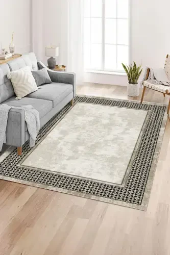 Digitally Printed Four Seasons Washable Non-Slip Base Children's Carpet, Runner, Kitchen and Living Room Carpet (15)-square - 1