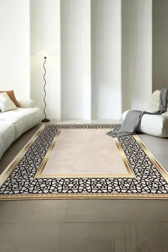 Digitally Printed Four Seasons Washable Non-Slip Base Children's Rug, Runner, Kitchen and Living Room Rug (12)-square - 3